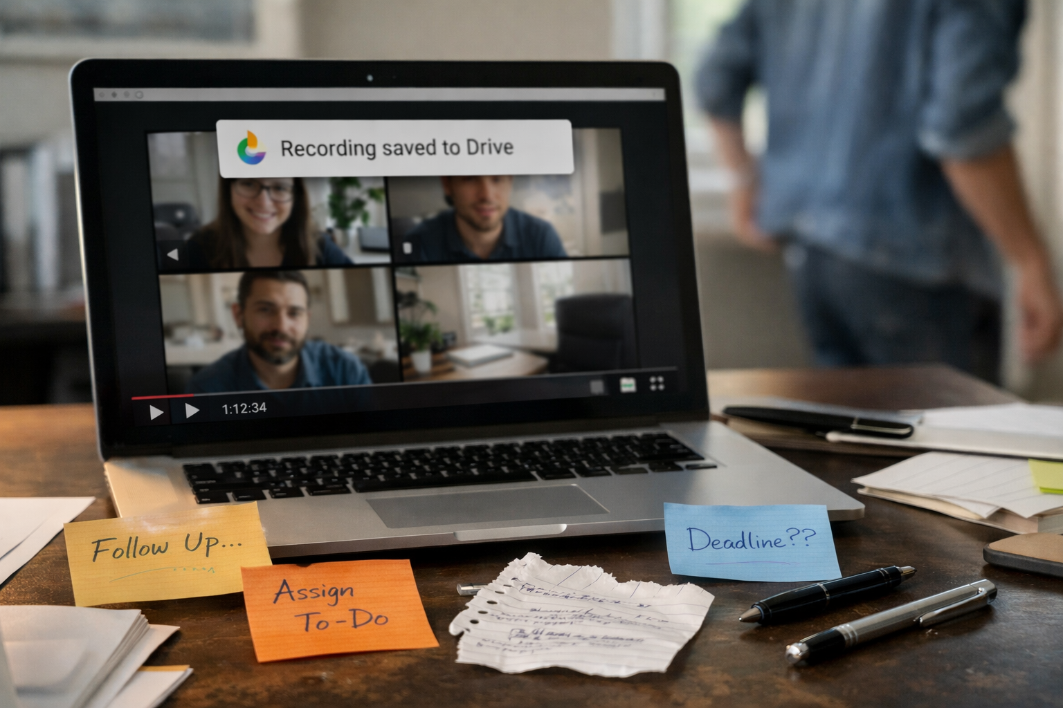 Google Meet recordings are here to ruin the day